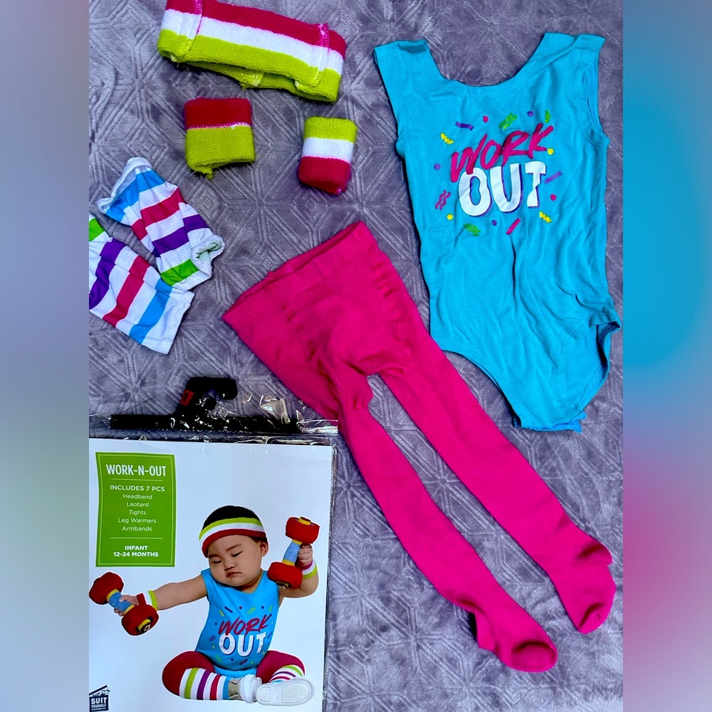 INFANT WORK-N-OUT HALLOWEEN COSTUME 12-24months